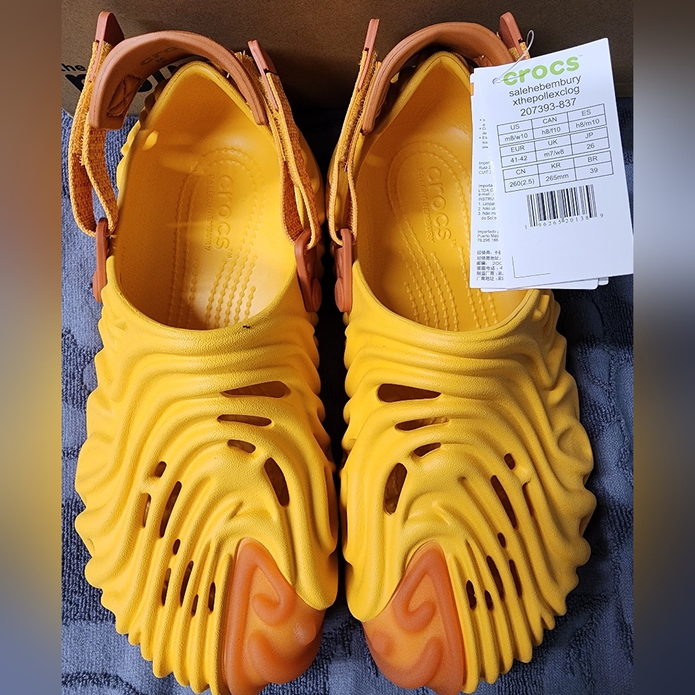 NWT Crocs x Salehebembury Orange Pollox